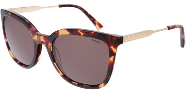Sluneční brýle MEXX model 6386, barva obruby hnědá lesk zlatá, čočka hnědá, kód barevné varianty 200. 