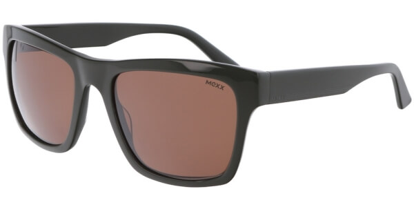Sluneční brýle MEXX model Mexx, barva obruby zelená lesk, čočka hnědá, kód barevné varianty 300. 