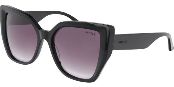 Sluneční brýle MEXX model 6512, barva obruby černá lesk, čočka fialová gradál, kód barevné varianty 100. 