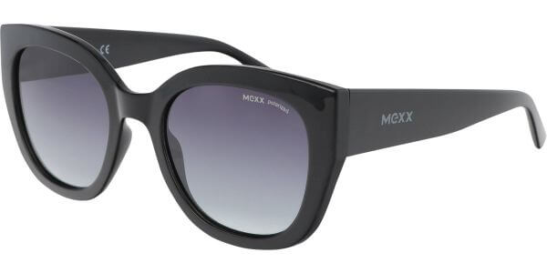 Sluneční brýle MEXX model 6530, barva obruby černá lesk, čočka šedá gradál polarizovaná, kód barevné varianty 101. 