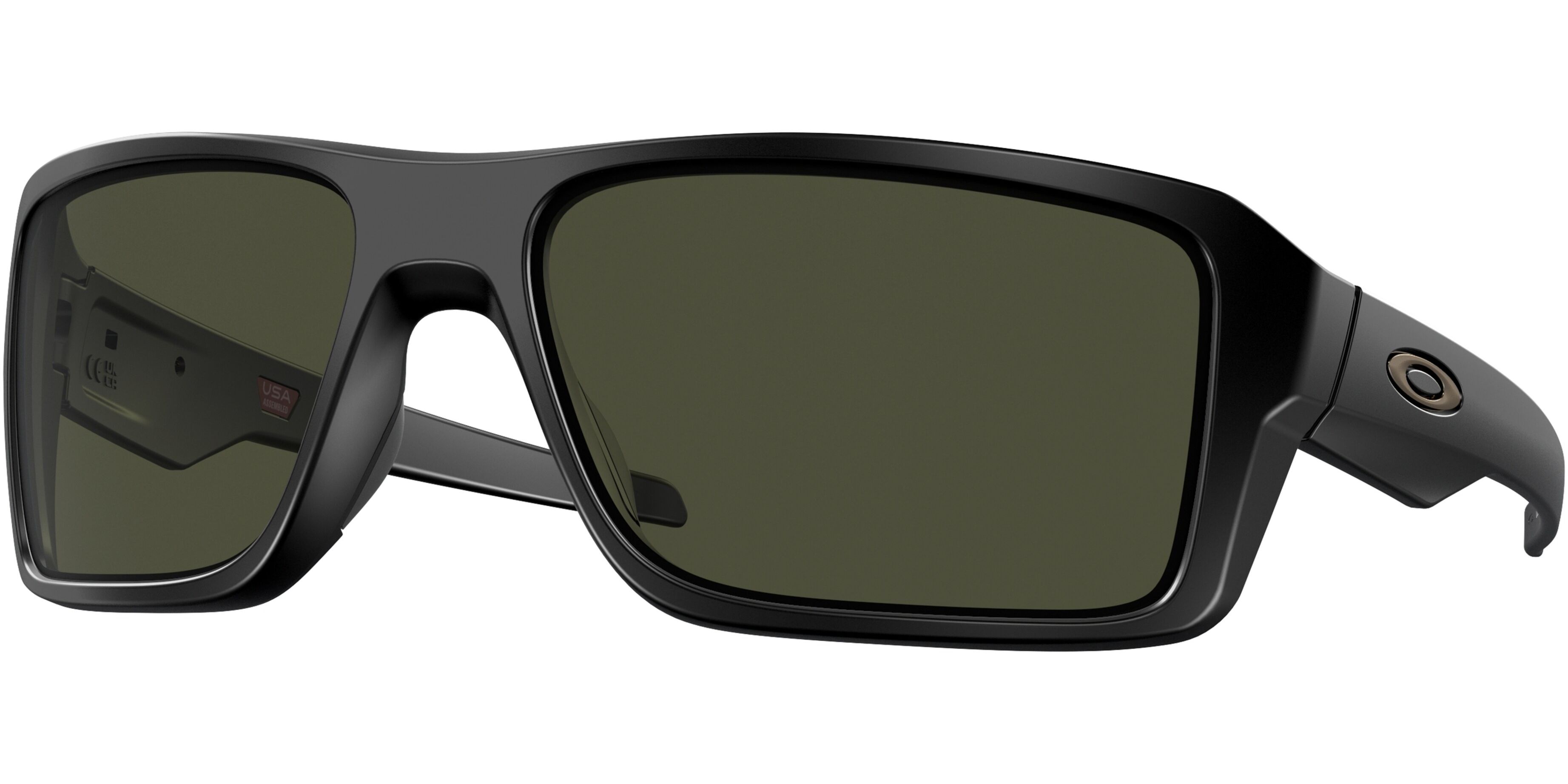 Sluneční brýle Oakley model 9380, barva obruby černá mat, čočka šedá polarizovaná, kód barevné varianty 938001. 