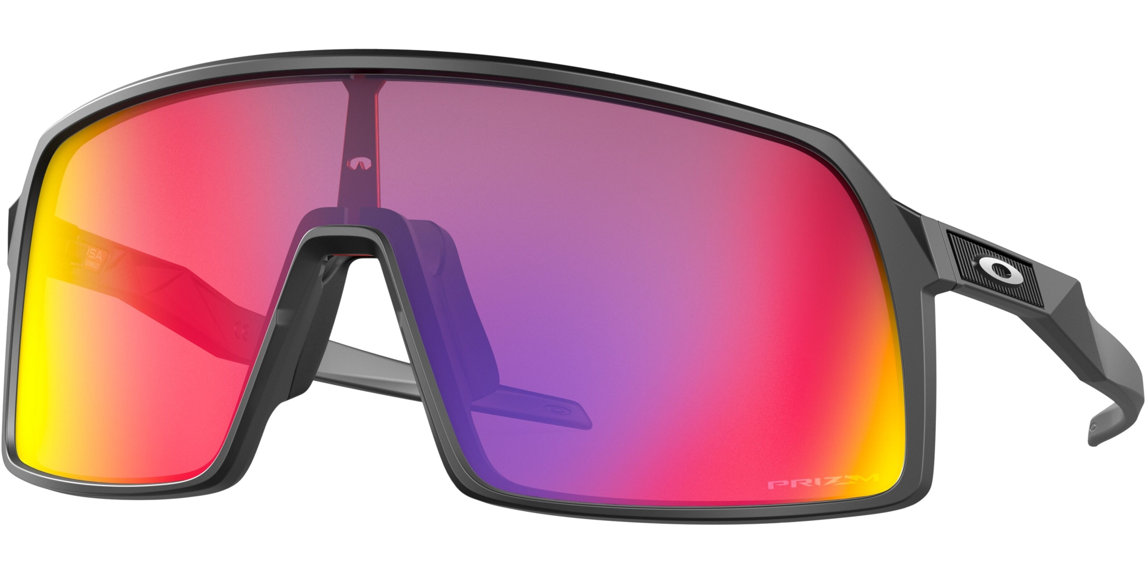 Sluneční brýle Oakley model 9406, barva obruby černá mat, čočka fialová zrcadlo, kód barevné varianty 940608. 