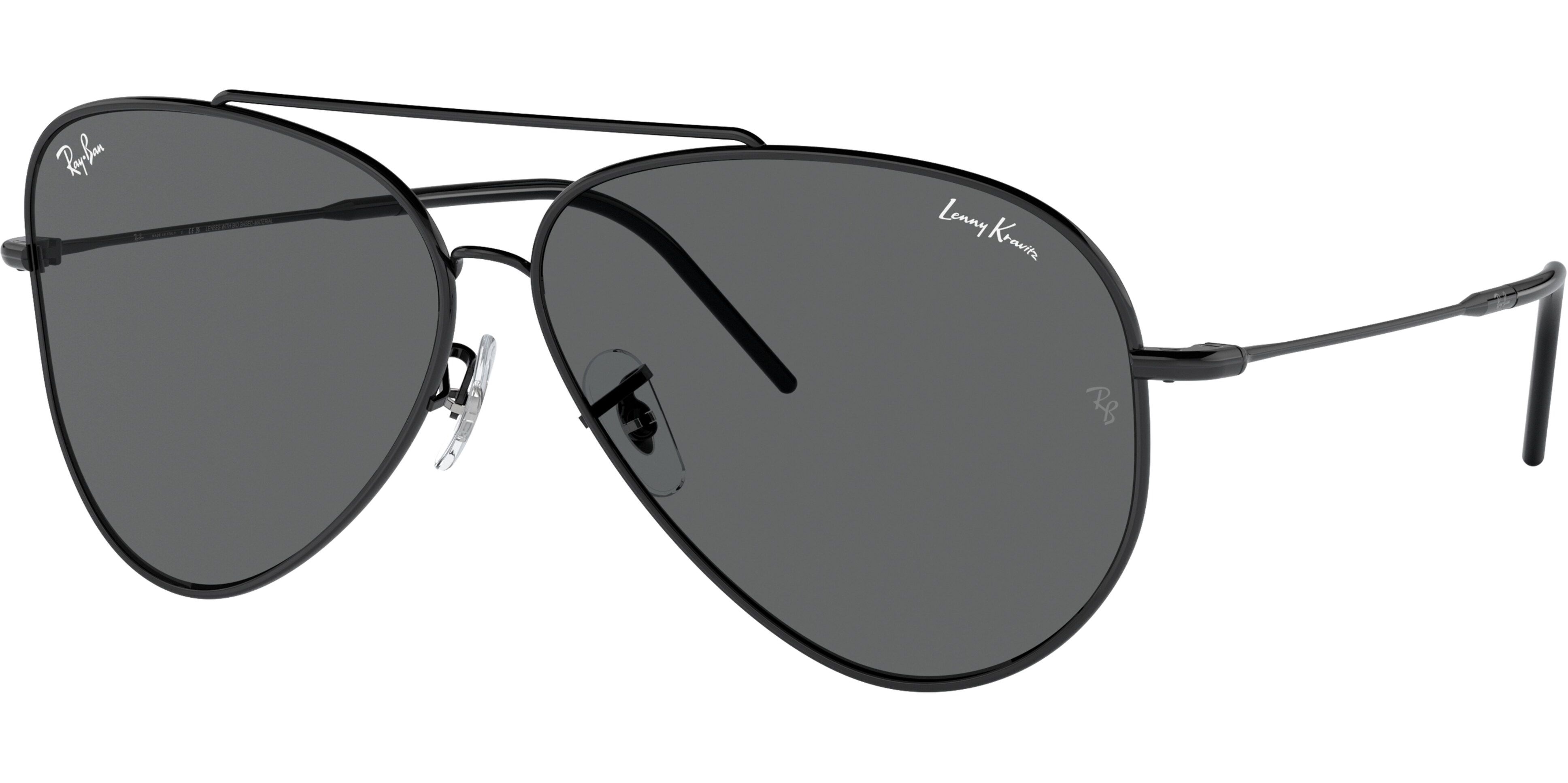Sluneční brýle Ray-Ban® model 0101S, barva obruby černá lesk, čočka šedá, kód barevné varianty 002GR. 