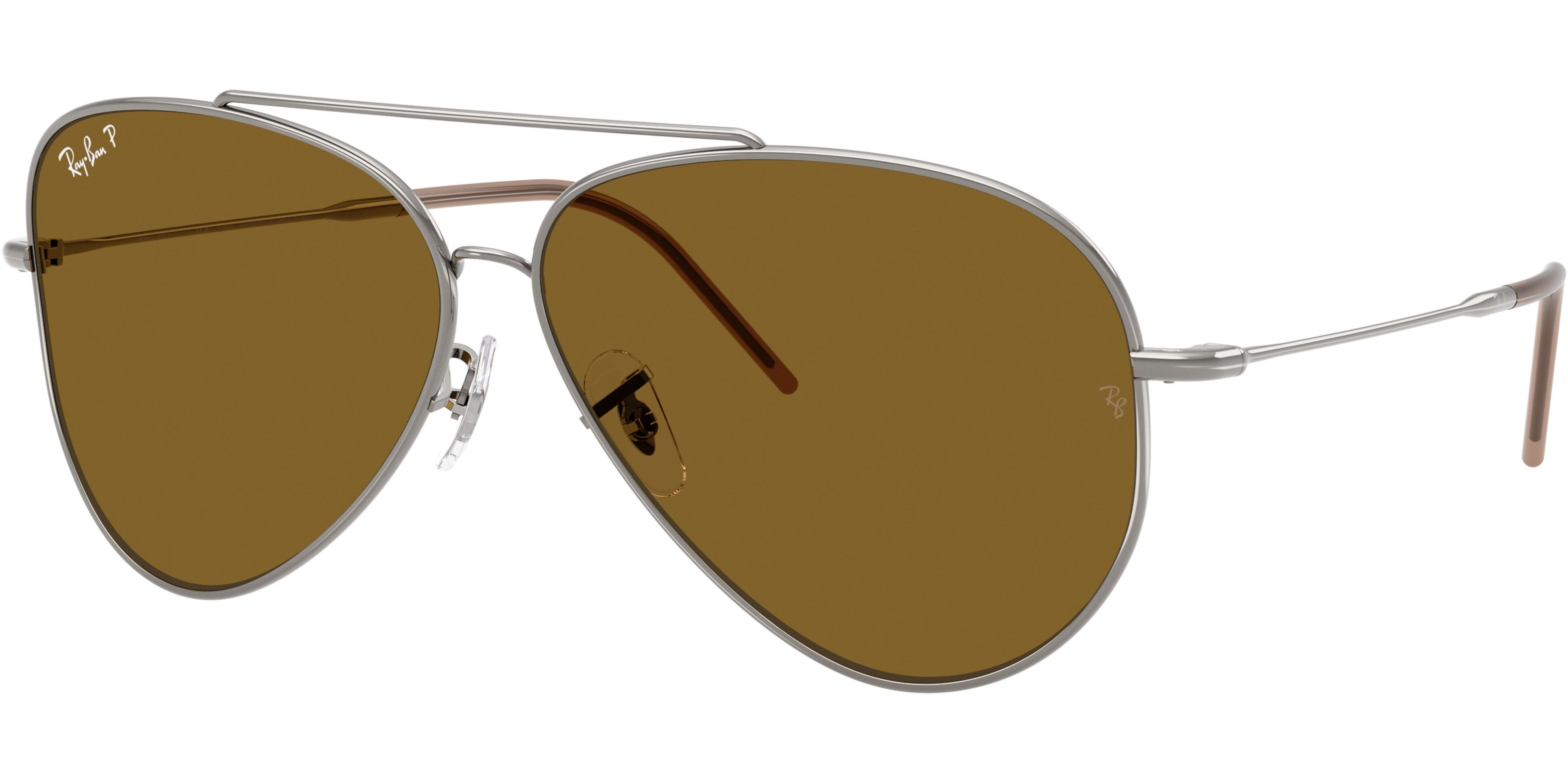 Sluneční brýle Ray-Ban® model 0101S, barva obruby šedá lesk, čočka hnědá, kód barevné varianty 00483. 