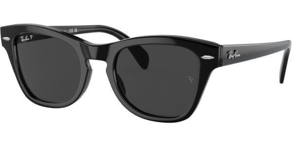 Sluneční brýle Ray-Ban® model 0707S, barva obruby černá lesk, čočka šedá polarizovaná, kód barevné varianty 90148. 