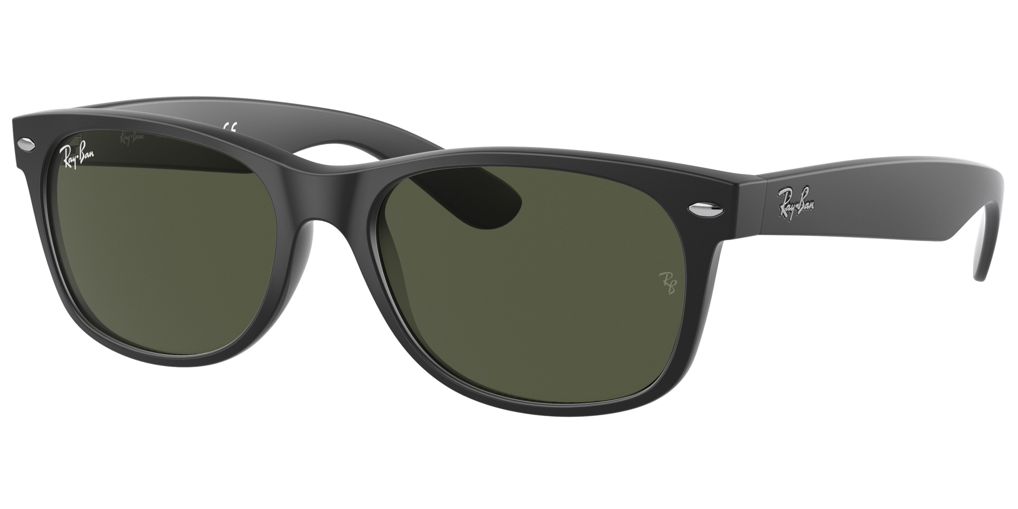 Sluneční brýle Ray-Ban® model 2132, barva obruby černá mat, čočka zelená, kód barevné varianty 622. 