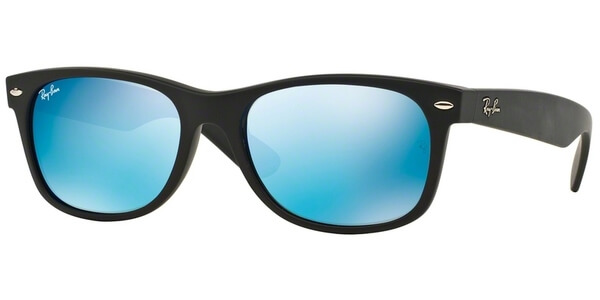 Sluneční brýle Ray-Ban® model 2132, barva obruby černá mat, čočka modrá zrcadlo, kód barevné varianty 62217. 