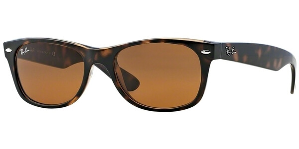 Sluneční brýle Ray-Ban® model 2132, barva obruby hnědá lesk, čočka hnědá, kód barevné varianty 710. 