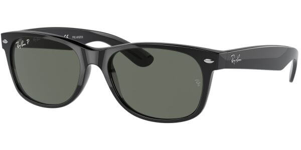 Sluneční brýle Ray-Ban® model 2132, barva obruby černá lesk, čočka zelená polarizovaná, kód barevné varianty 90158. 