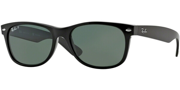 Sluneční brýle Ray-Ban® model 2132, barva obruby černá lesk, čočka zelená polarizovaná, kód barevné varianty 90158. 