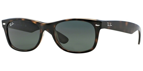 Sluneční brýle Ray-Ban® model 2132, barva obruby hnědá lesk, čočka zelená, kód barevné varianty 902. 