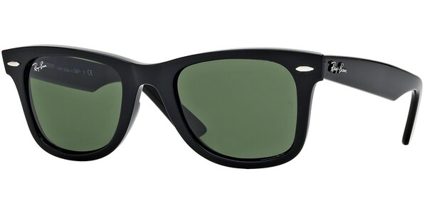Sluneční brýle Ray-Ban® model 2140, barva obruby černá lesk, čočka zelená, kód barevné varianty 901. 