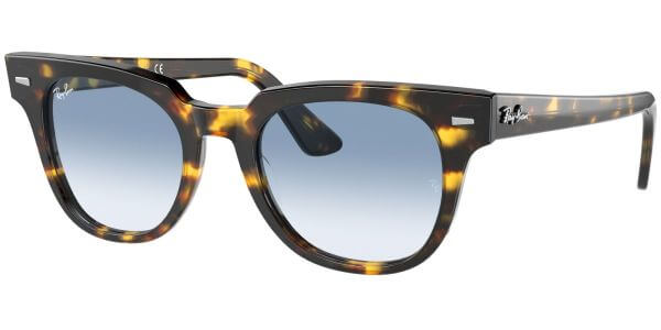 Sluneční brýle Ray-Ban® model 2168, barva obruby hnědá lesk žlutá, čočka modrá zrcadlo, kód barevné varianty 13323F. 