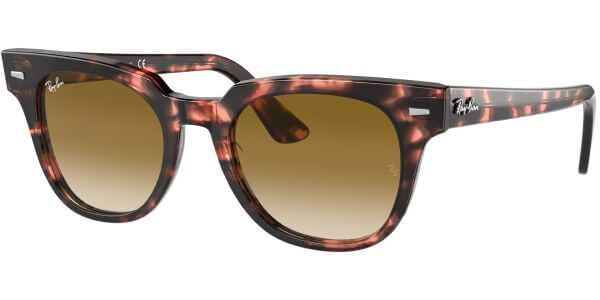 Sluneční brýle Ray-Ban® model 2168, barva obruby růžová lesk hnědá, čočka hnědá gradál, kód barevné varianty 133451. 
