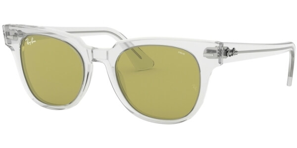 Sluneční brýle Ray-Ban® model 2168, barva obruby čirá lesk, čočka zelená, kód barevné varianty 9124C. 