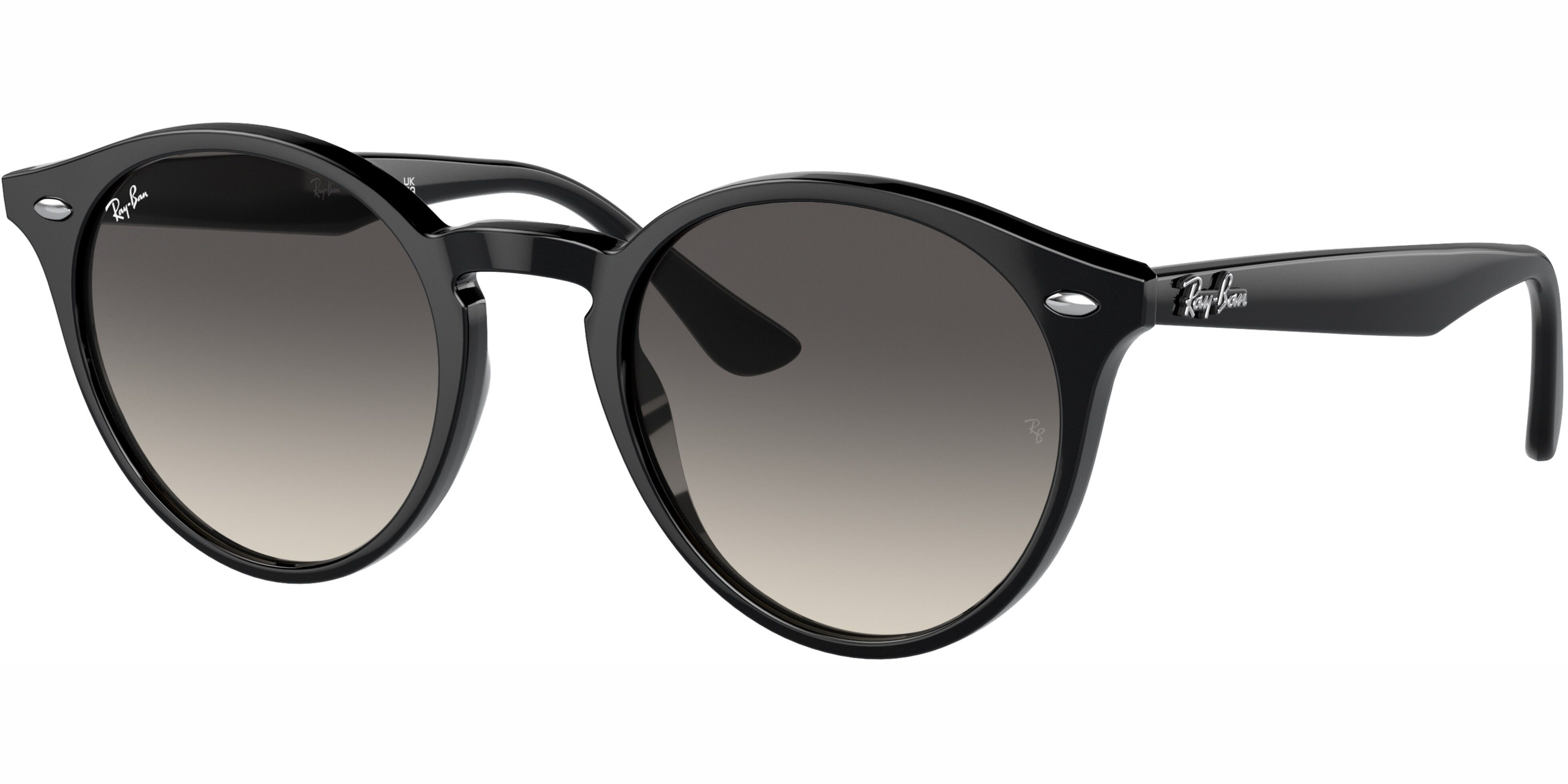 Sluneční brýle Ray-Ban® model 2180, barva obruby černá lesk, čočka šedá gradál, kód barevné varianty 60111. 