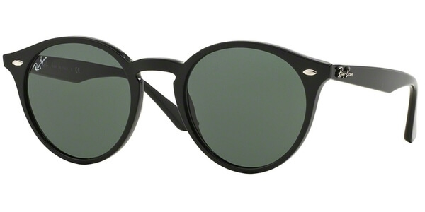 Sluneční brýle Ray-Ban® model 2180, barva obruby černá lesk, čočka zelená, kód barevné varianty 60171. 