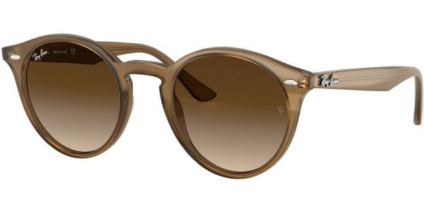 Sluneční brýle Ray-Ban® model 2180, barva obruby béžová lesk, čočka hnědá gradál, kód barevné varianty 616613. 