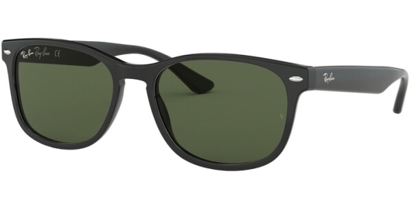 Sluneční brýle Ray-Ban® model 2184, barva obruby černá lesk, čočka zelená, kód barevné varianty 90131. 