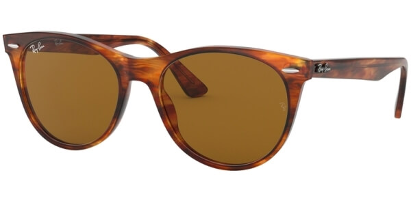 Sluneční brýle Ray-Ban® model 2185, barva obruby hnědá lesk, čočka hnědá, kód barevné varianty 95433. 