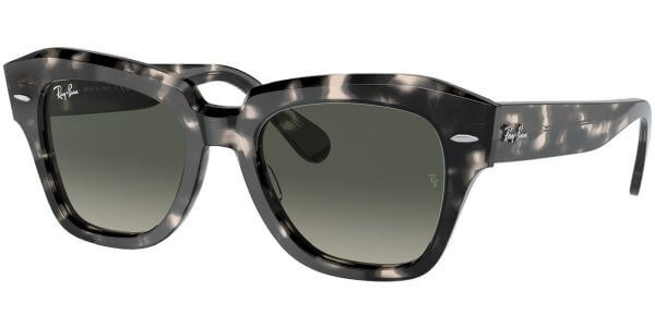 Sluneční brýle Ray-Ban® model 2186, barva obruby šedá lesk, čočka šedá gradál, kód barevné varianty 133371. 