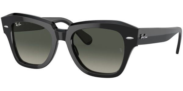 Sluneční brýle Ray-Ban® model 2186, barva obruby černá lesk, čočka šedá gradál, kód barevné varianty 90171. 