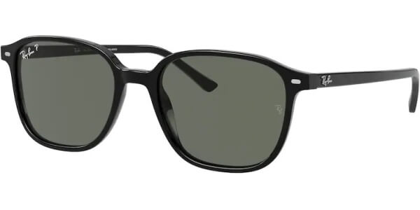 Sluneční brýle Ray-Ban® model 2193, barva obruby černá lesk, čočka zelená polarizovaná, kód barevné varianty 90158. 