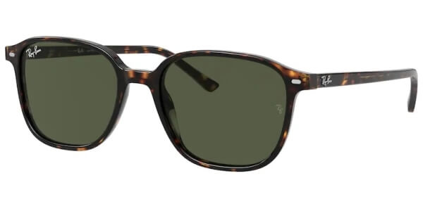 Sluneční brýle Ray-Ban® model 2193, barva obruby hnědá lesk, čočka zelená, kód barevné varianty 90231. 