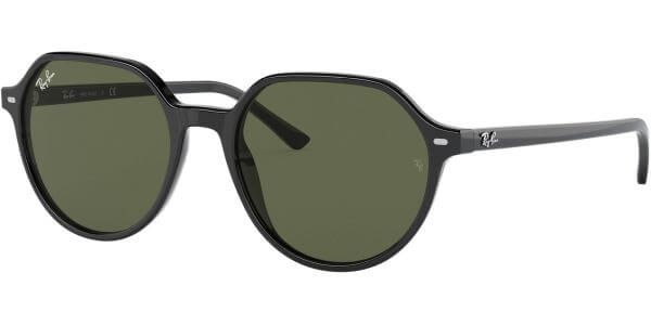 Sluneční brýle Ray-Ban® model 2195, barva obruby černá lesk, čočka zelená, kód barevné varianty 90131. 