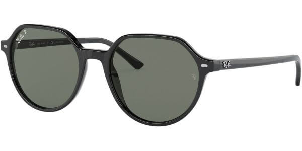 Sluneční brýle Ray-Ban® model 2195, barva obruby černá lesk, čočka černá polarizovaná, kód barevné varianty 90158. 