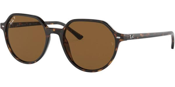 Sluneční brýle Ray-Ban® model 2195, barva obruby hnědá lesk, čočka hnědá polarizovaná, kód barevné varianty 90257. 