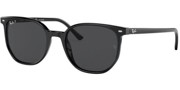 Sluneční brýle Ray-Ban® model 2197, barva obruby černá lesk, čočka šedá polarizovaná, kód barevné varianty 90148. 