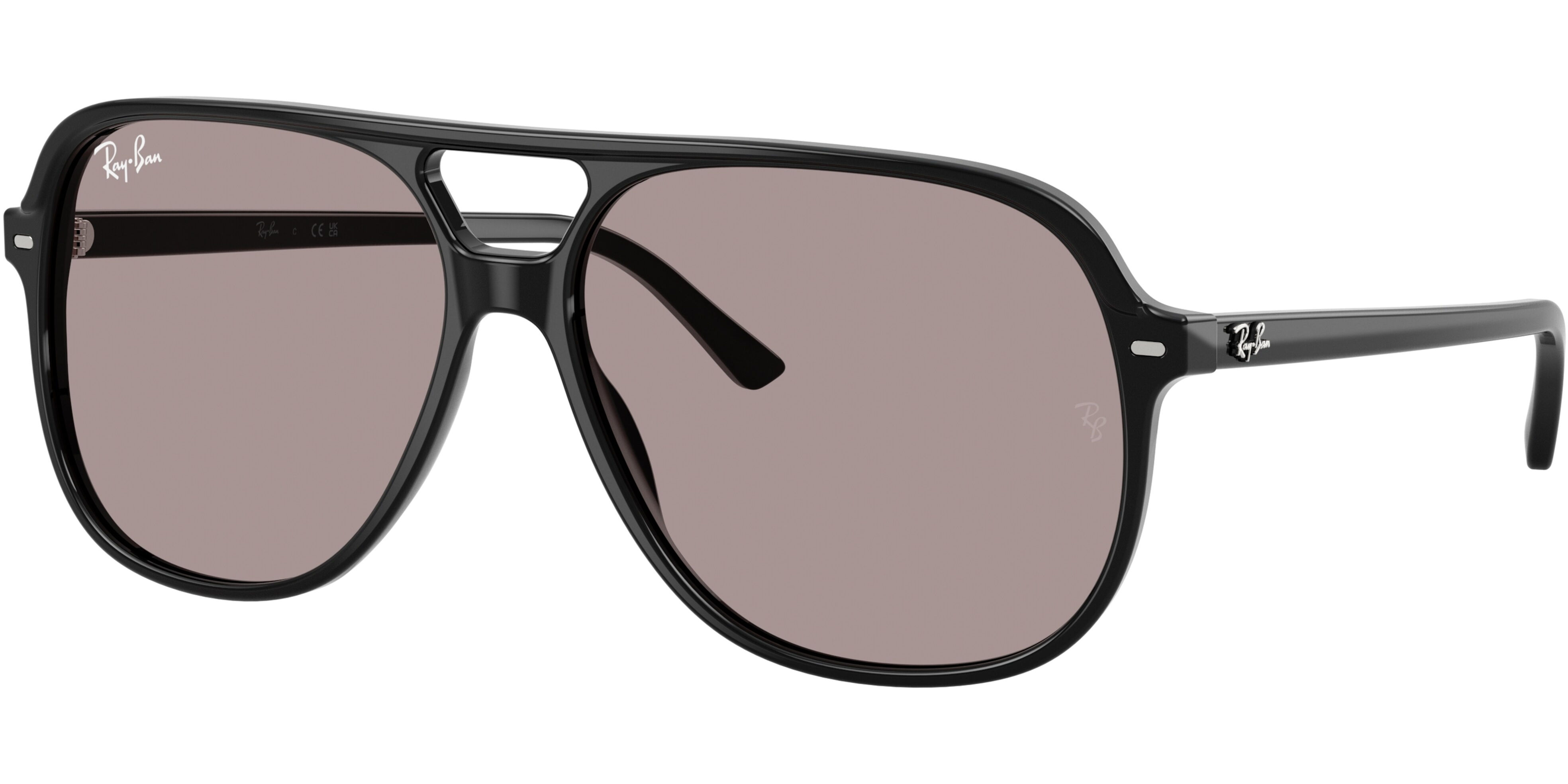 Sluneční brýle Ray-Ban® model 2198, barva obruby černá lesk, čočka fialová, kód barevné varianty 90153. 
