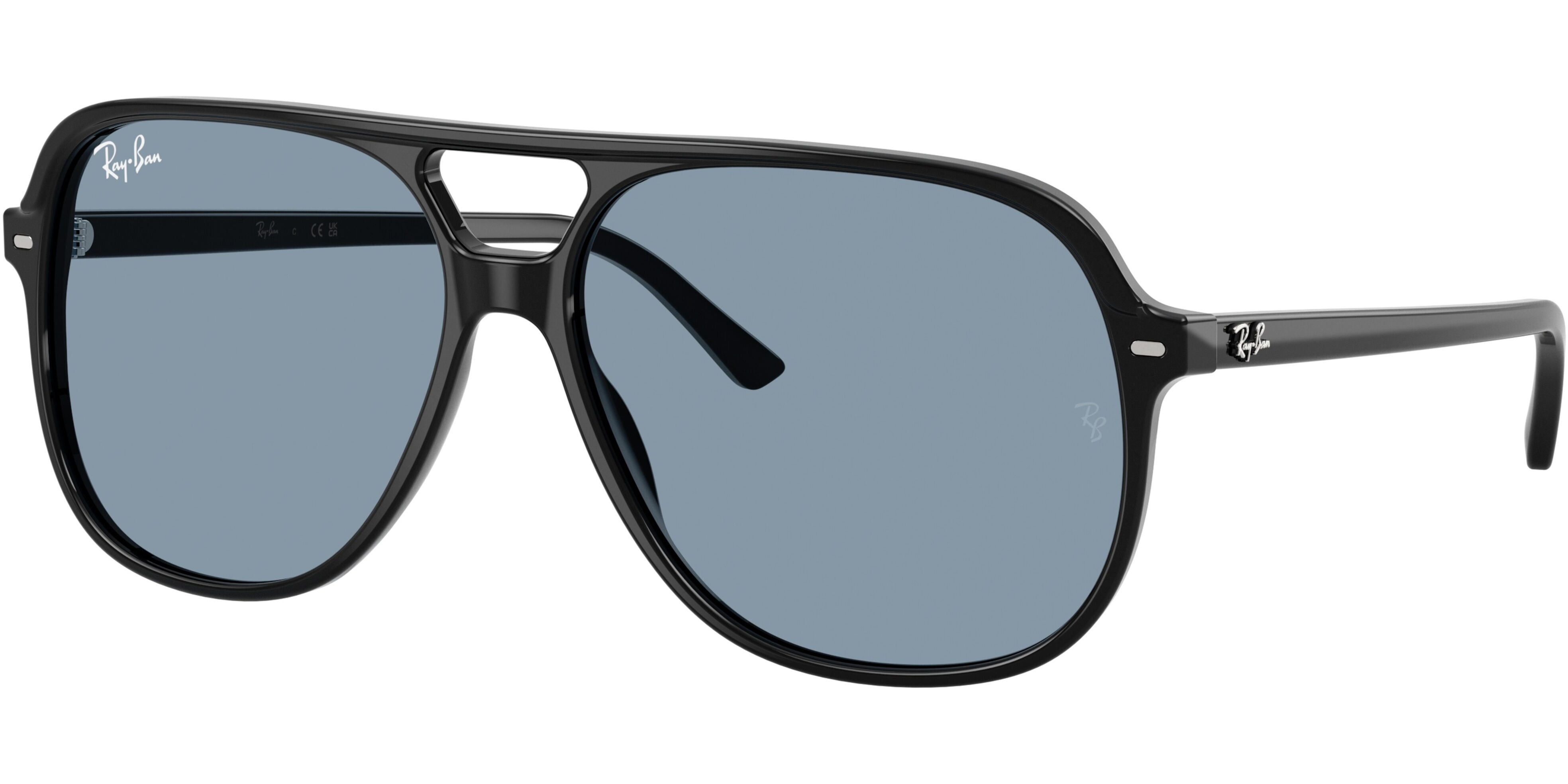 Sluneční brýle Ray-Ban® model 2198, barva obruby černá lesk, čočka modrá, kód barevné varianty 90156. 
