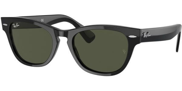 Sluneční brýle Ray-Ban® model 2201, barva obruby černá lesk, čočka zelená, kód barevné varianty 90131. 