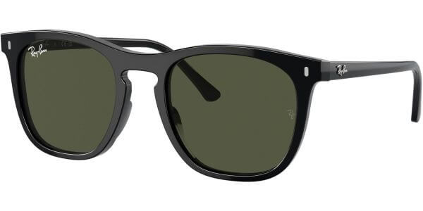 Sluneční brýle Ray-Ban® model 2210, barva obruby černá lesk, čočka zelená, kód barevné varianty 90131. 