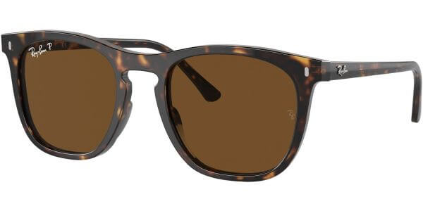 Sluneční brýle Ray-Ban® model 2210, barva obruby hnědá lesk, čočka hnědá polarizovaná, kód barevné varianty 90257. 