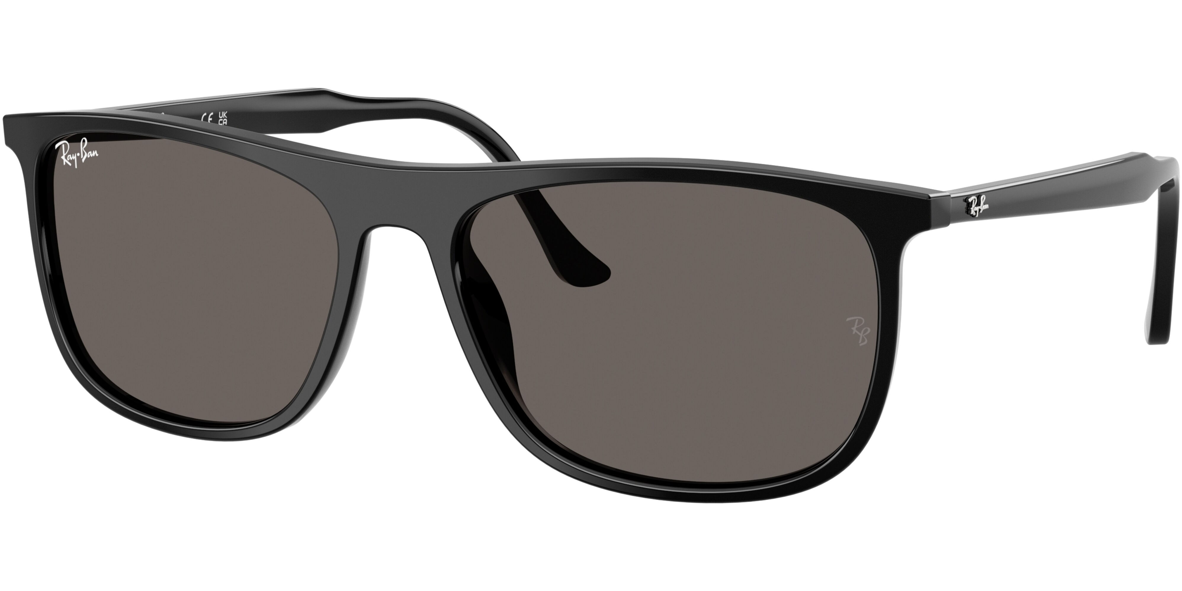 Sluneční brýle Ray-Ban® model 2216, barva obruby černá lesk, čočka šedá, kód barevné varianty 901B1. 