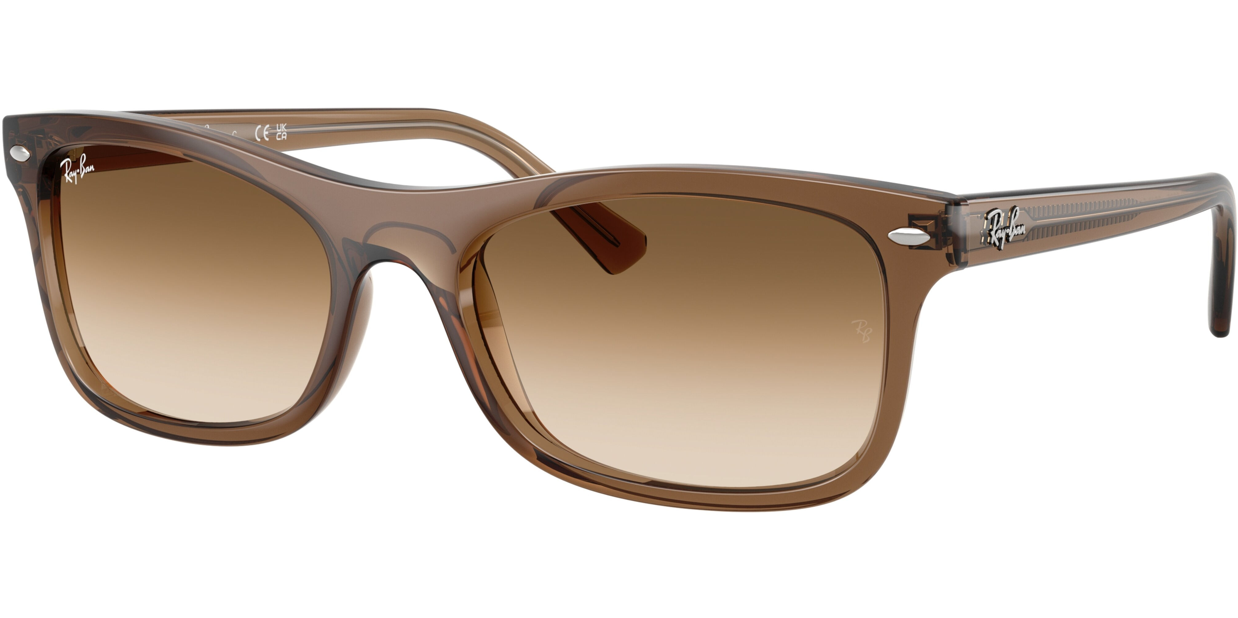 Sluneční brýle Ray-Ban® model 2210, barva obruby hnědá lesk, čočka hnědá gradál, kód barevné varianty 664051. 