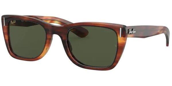 Sluneční brýle Ray-Ban® model 2248, barva obruby hnědá lesk, čočka zelená, kód barevné varianty 95431. 