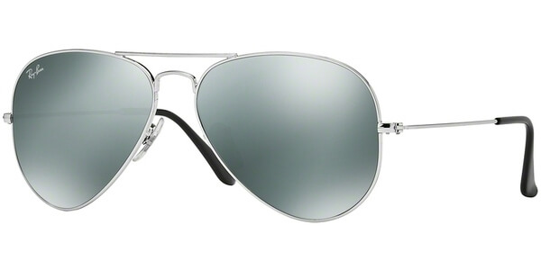 Sluneční brýle Ray-Ban® model 3025, barva obruby stříbrná lesk, čočka stříbrná zrcadlo, kód barevné varianty W3277. 