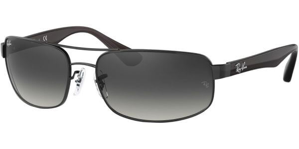 Sluneční brýle Ray-Ban® model 3445, barva obruby černá lesk, čočka šedá gradál, kód barevné varianty 00611. 