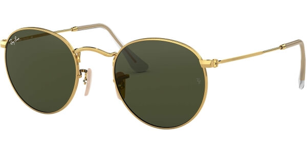 Sluneční brýle Ray-Ban® model 3447, barva obruby zlatá lesk, čočka zelená, kód barevné varianty 001. 