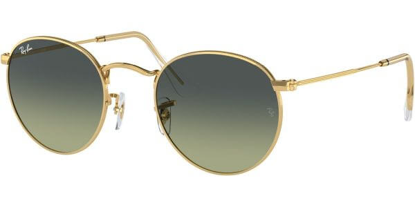 Sluneční brýle Ray-Ban® model 3447, barva obruby zlatá lesk, čočka zelená gradál, kód barevné varianty 001BH. 