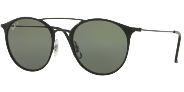 Sluneční brýle Ray-Ban® model 3546, barva obruby černá mat, čočka zelená polarizovaná, kód barevné varianty 1869A. 