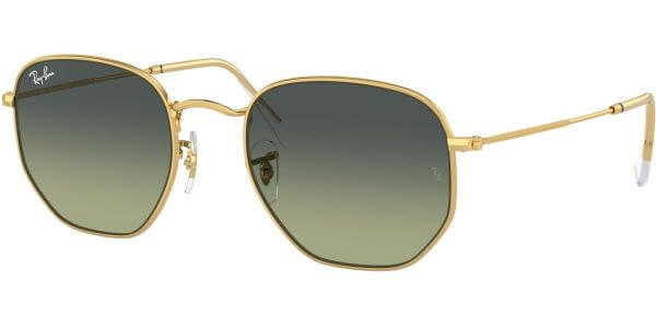 Sluneční brýle Ray-Ban® model 3548, barva obruby zlatá lesk, čočka zelená gradál, kód barevné varianty 001BH. 