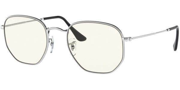 Sluneční brýle Ray-Ban® model 3548, barva obruby stříbrná lesk, čočka čirá, kód barevné varianty 003BL. 
