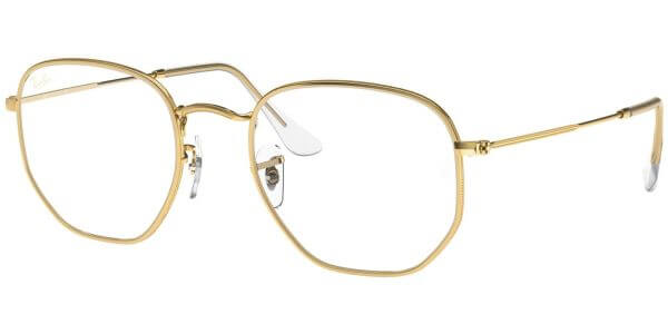 Sluneční brýle Ray-Ban® model 3548, barva obruby zlatá lesk, čočka čirá, kód barevné varianty 9196BF. 