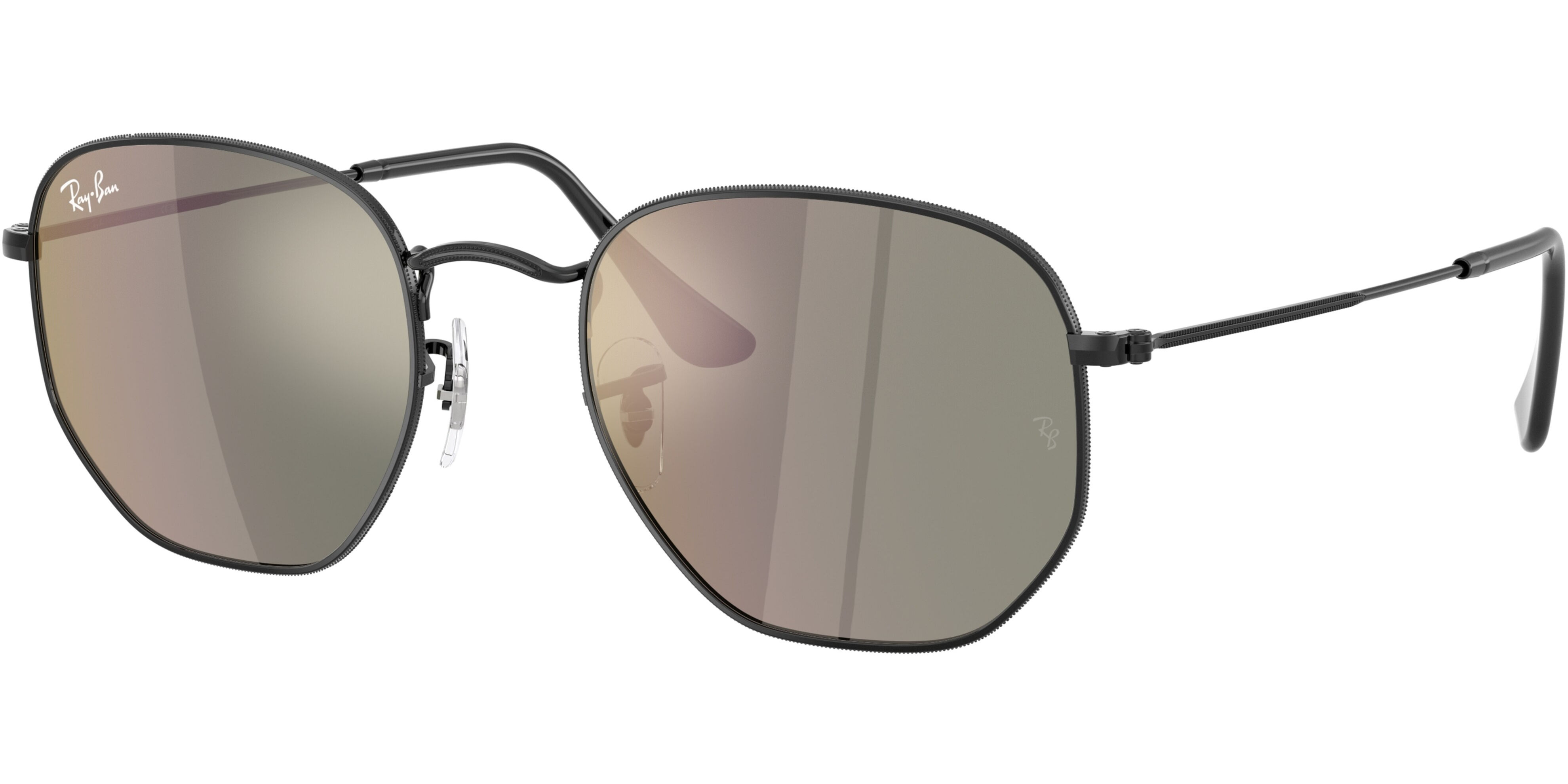 Sluneční brýle Ray-Ban® model 3548N, barva obruby černá lesk, čočka bronzová zrcadlo, kód barevné varianty 00239. 