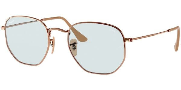 Sluneční brýle Ray-Ban® model 3548N, barva obruby bronzová lesk, čočka modrá, kód barevné varianty 91310Y. 